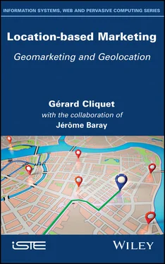 Gérard Cliquet Location-Based Marketing обложка книги