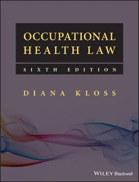 Diana Kloss Occupational Health Law обложка книги