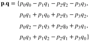 The quaternion p qis also a unit quaternion from which the angle and the - фото 95