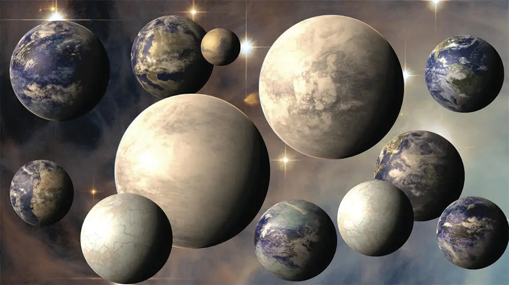 Figure 16 Habitable worlds orbiting other stars As this artists impression - фото 7