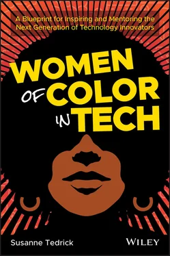 Susanne Tedrick Women of Color in Tech обложка книги