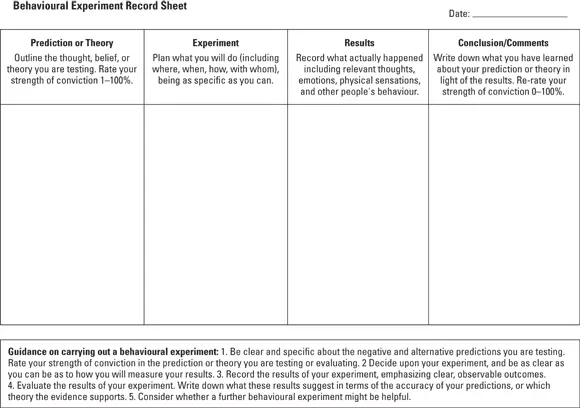 John Wiley Sons Inc FIGURE 41Photocopy and fill in your own Behavioural - фото 65