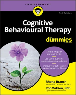 Rob Willson Cognitive Behavioural Therapy For Dummies обложка книги