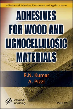 R. N. Kumar Adhesives for Wood and Lignocellulosic Materials обложка книги