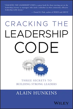 Alain Hunkins Cracking the Leadership Code обложка книги
