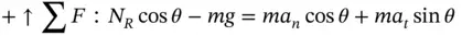 113 To eliminate the constraining normal force from these two equations - фото 92