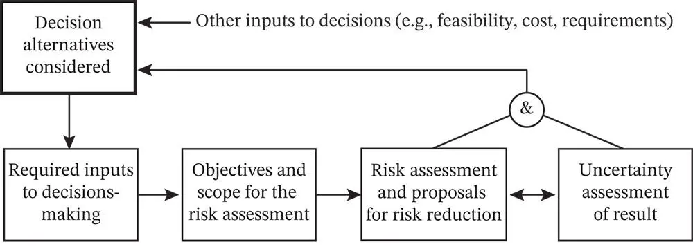 Figure 34Risk assessment in the decisionmaking process 3212 Step 12 - фото 196