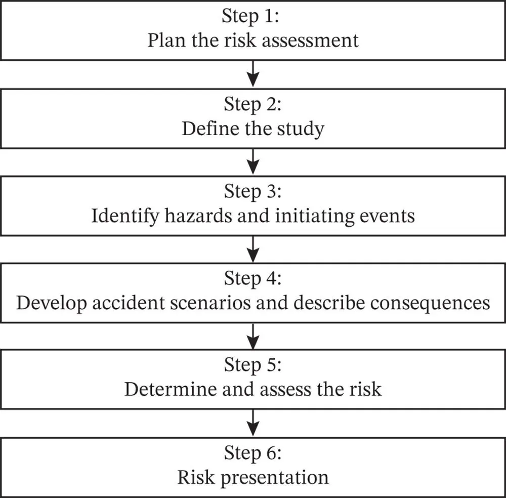 Figure 32The six steps of a risk assessment 321 Step 1 Plan the Risk - фото 194