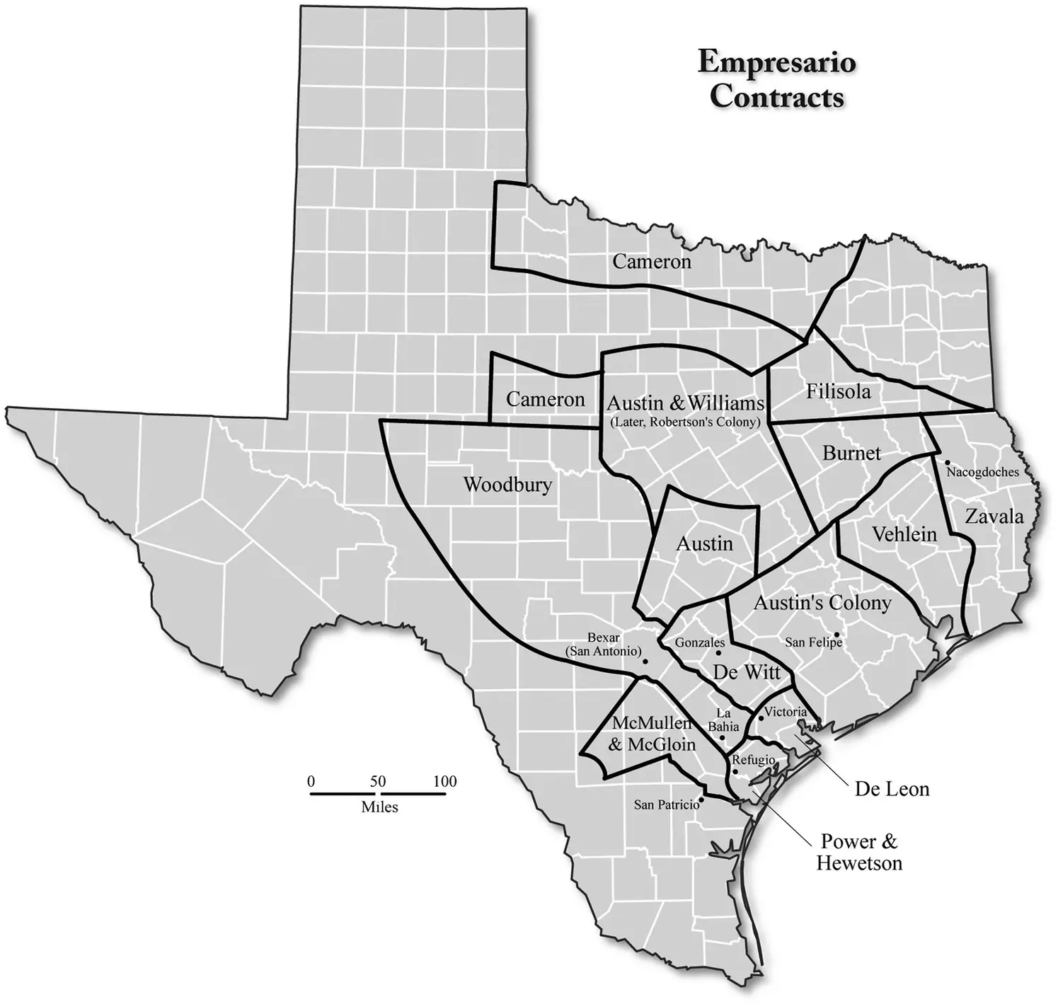 Figure 32 Empresario contracts The Native Mexicans of Texas As Anglo - фото 21