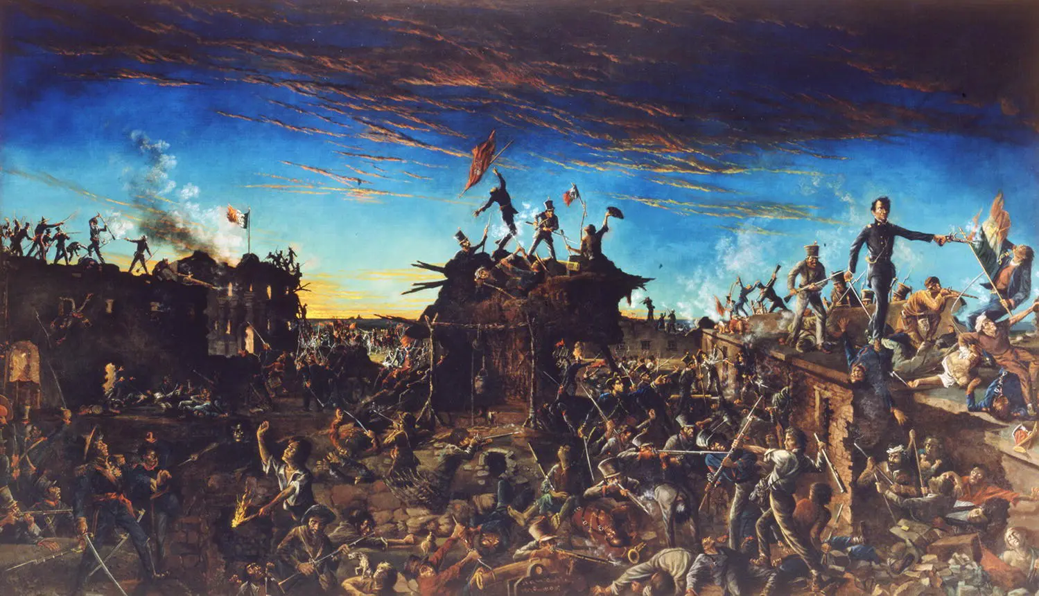 Figure 36 Dawn at the Alamo This romantic painting is exhibited at the Texas - фото 25