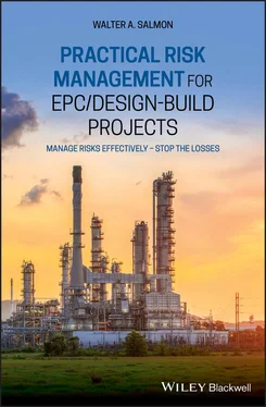 Walter A. Salmon Practical Risk Management for EPC / Design-Build Projects обложка книги