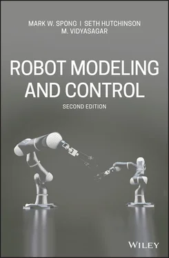 Mark W. Spong Robot Modeling and Control обложка книги