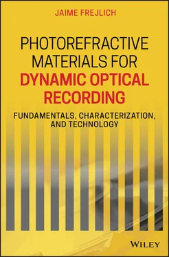 Jaime Frejlich Photorefractive Materials for Dynamic Optical Recording обложка книги