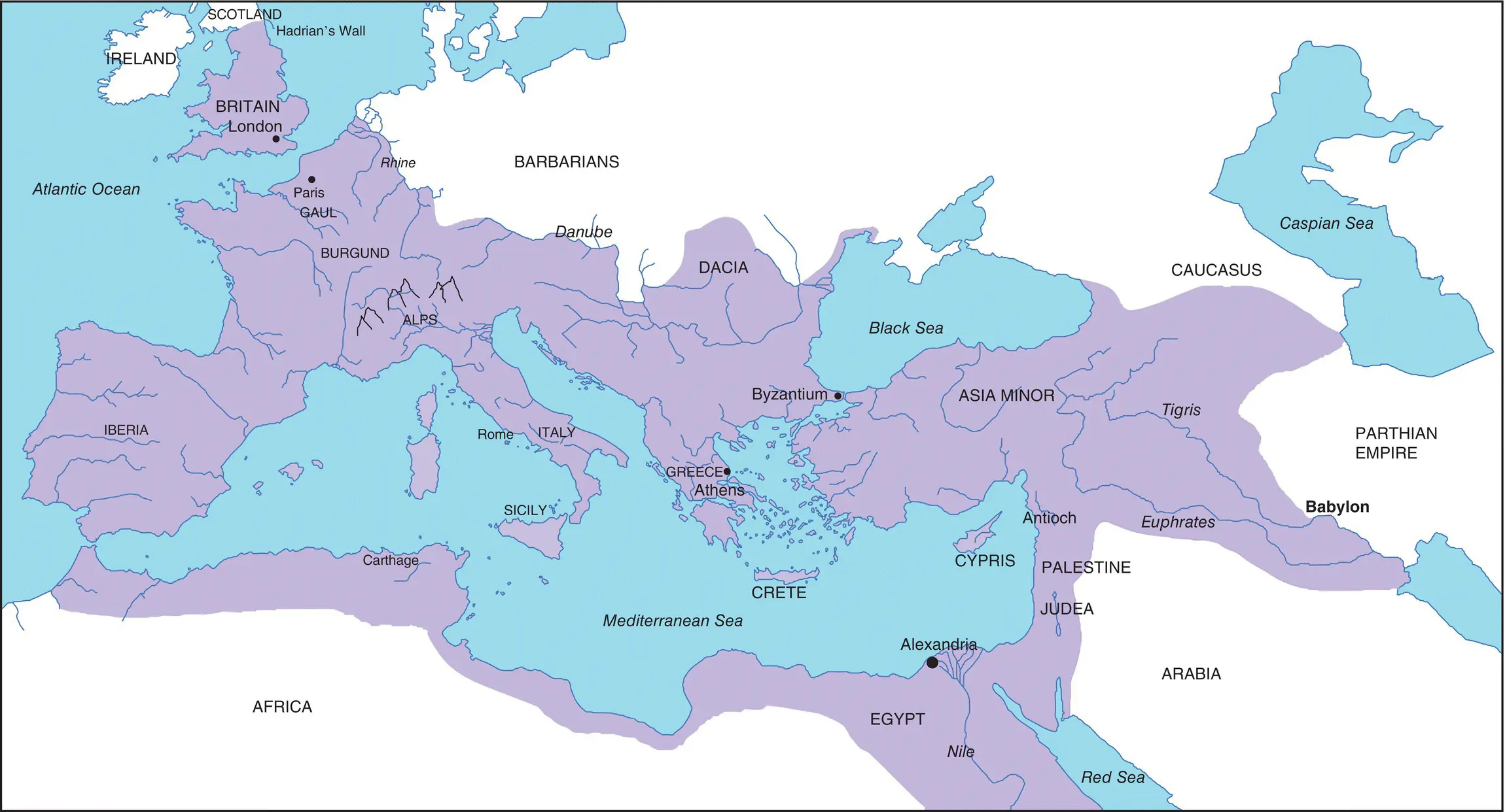 Figure 31Map of the Roman Empire AD 117 The Second Punic War 218202 BC - фото 9