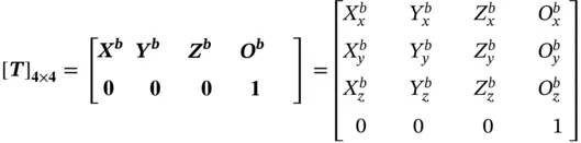 where T 4 4is the homogenous matrix for the representation of an object CS - фото 56