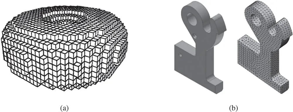 Figure 228Examples of space decomposition in numerical simulation a Solid - фото 146
