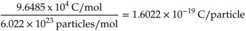 This value is the charge on an electron and is known as the elementary charge - фото 7