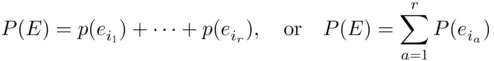 If E contains only one element say it is written as - фото 482