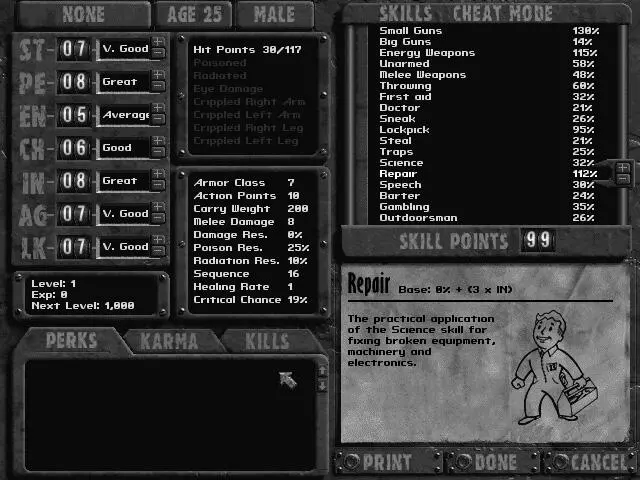 Секрет Fallout 2 Волшебный бильярдный шар 8 Магический шар секретное - фото 34