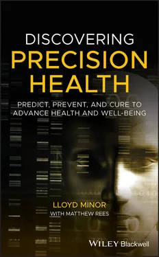 Lloyd Minor Discovering Precision Health обложка книги