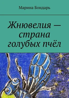 Марина Бондарь Жнювелия – страна голубых пчёл. Детская фантастика обложка книги