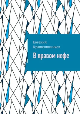 Евгений Крашенинников В правом нефе обложка книги