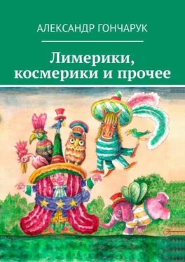 Александр Гончарук Лимерики, космерики и прочее обложка книги