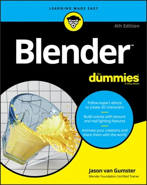 Jason Gumster Blender For Dummies обложка книги