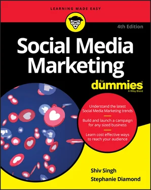 Shiv Singh Social Media Marketing For Dummies обложка книги