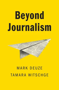 Mark Deuze Beyond Journalism обложка книги