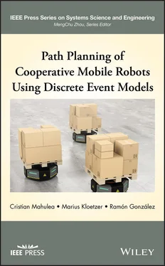 Cristian Mahulea Path Planning of Cooperative Mobile Robots Using Discrete Event Models обложка книги