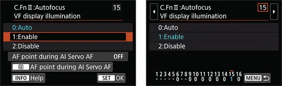 FIGURE 111After you select a setting left the menu screen updates to - фото 14