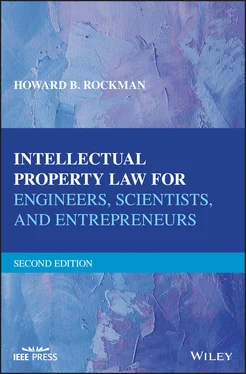 Howard B. Rockman Intellectual Property Law for Engineers, Scientists, and Entrepreneurs обложка книги