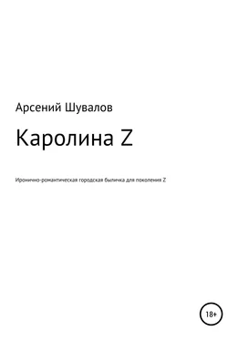 Арсений Шувалов Каролина Z обложка книги