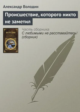 Александр Володин Происшествие, которого никто не заметил обложка книги