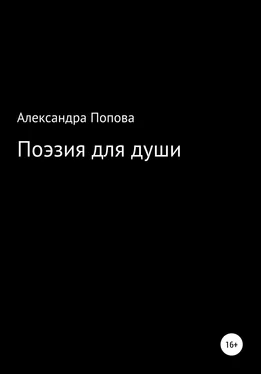 Александра Попова Поэзия для души обложка книги