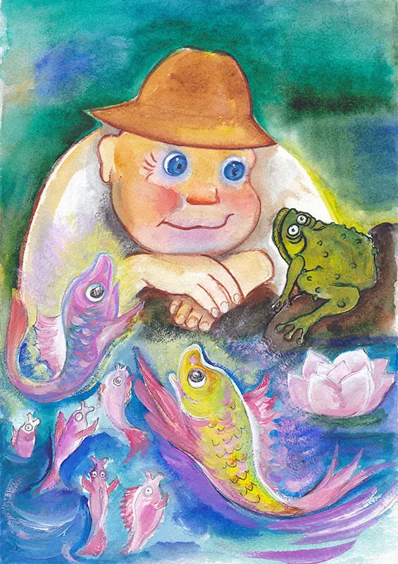 Не успел СанСаныч вернуться на старое место как вдруг вода расцвела тысячами - фото 5