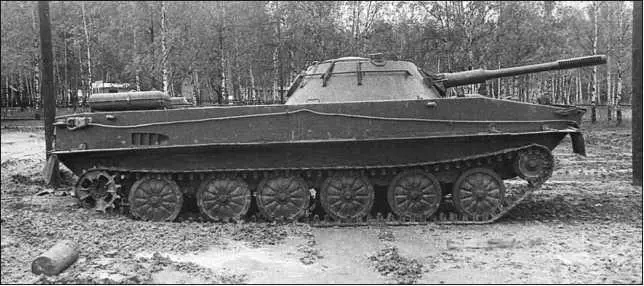 Танк ПТ76 выпуска 1954 года с частично выполненным объемом работ по - фото 18
