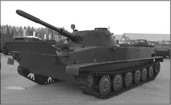 Танк ПТ76 выпуска до ноября 1955 года с частично выполненным объемом работ по - фото 19