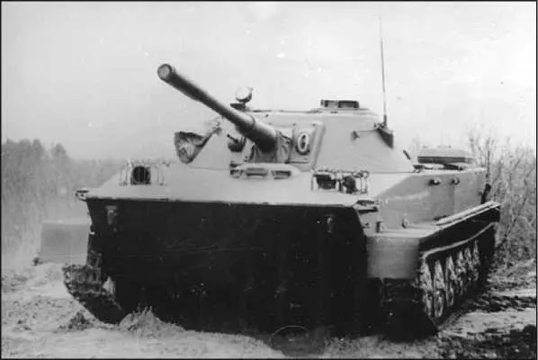 Танк ПТ76 выпуска 1954 года с частично выполненной модернизацией 19561964 гг - фото 22