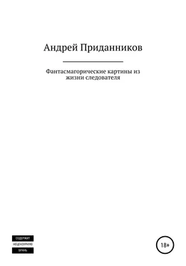 Андрей Приданников Фантасмагорические картины из жизни следователя обложка книги