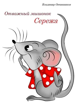Владимир Овчинников Отважный мышонок Сережа обложка книги