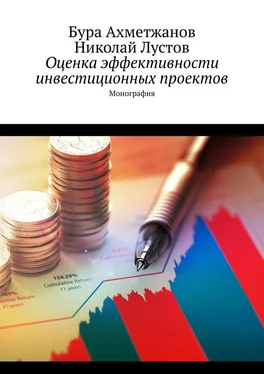 Бура Ахметжанов Оценка эффективности инвестиционных проектов. Монография обложка книги