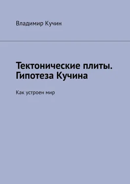 Владимир Кучин Тектонические плиты. Гипотеза Кучина. Как устроен мир обложка книги