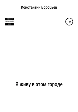 Константин Воробьев Я живу в этом городе обложка книги