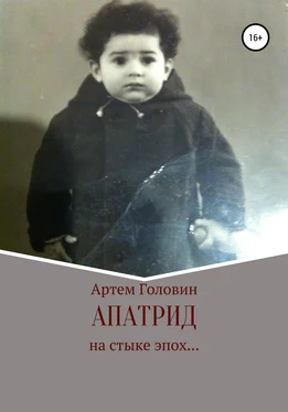 Артем Головин Апатрид обложка книги