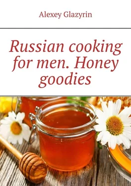 Alexey Glazyrin Russian cooking for men. Honey goodies обложка книги