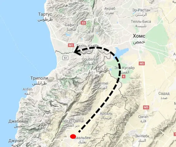 Google Maps Карта видения Авраама его пути в Хеврон Напоследок нам осталось - фото 8