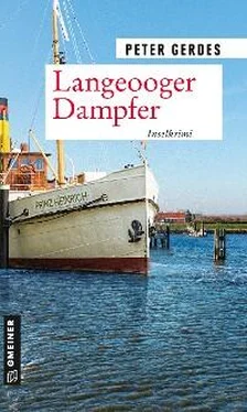 Peter Gerdes Langeooger Dampfer обложка книги