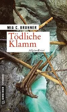 Mia C. Brunner Tödliche Klamm обложка книги